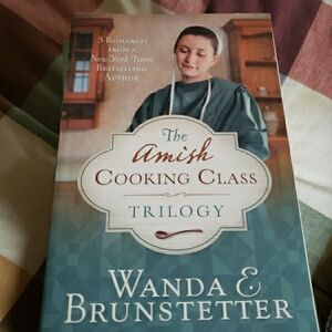 Source Unknown Teal and Cream The Amish Cooking Class Trilogy